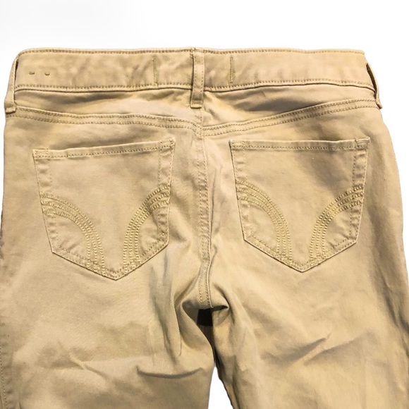 NWOT Hollister Low Rise Khaki Skinny Jeans Sz 3 w26 - Picture 6 of 10